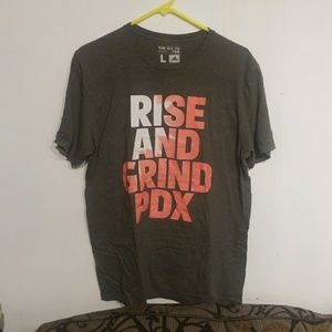 ADIDAS Rise and Grind PDX Tee Sz L